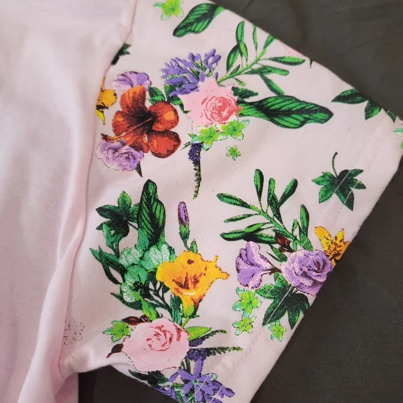 Anti Social Social Club Pink Tee (flower) - Picture 8 of 8